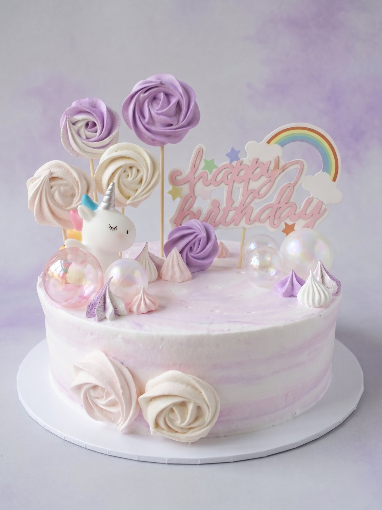 B-033 Unicorn with Rainbow