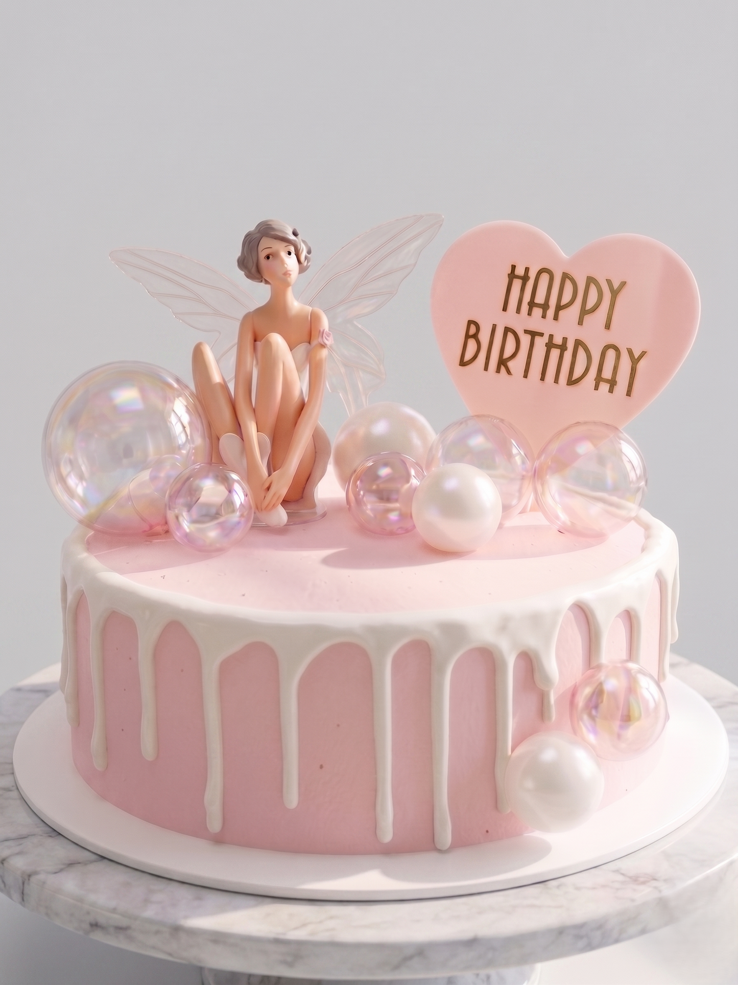 B-072 Fairy with Ornaments