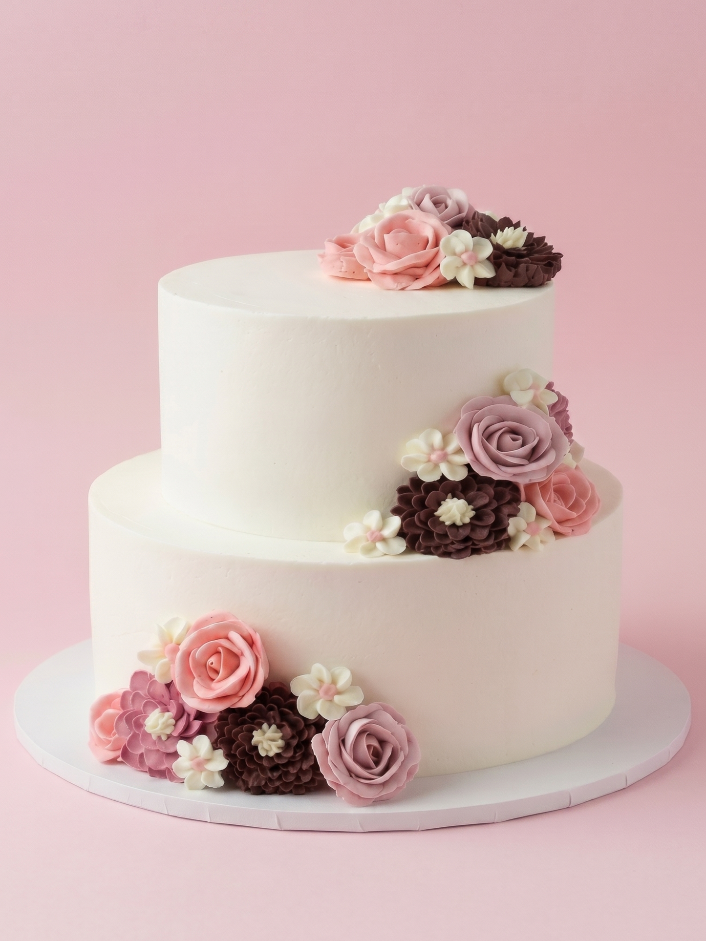 B-561 Pink Tone Flowers