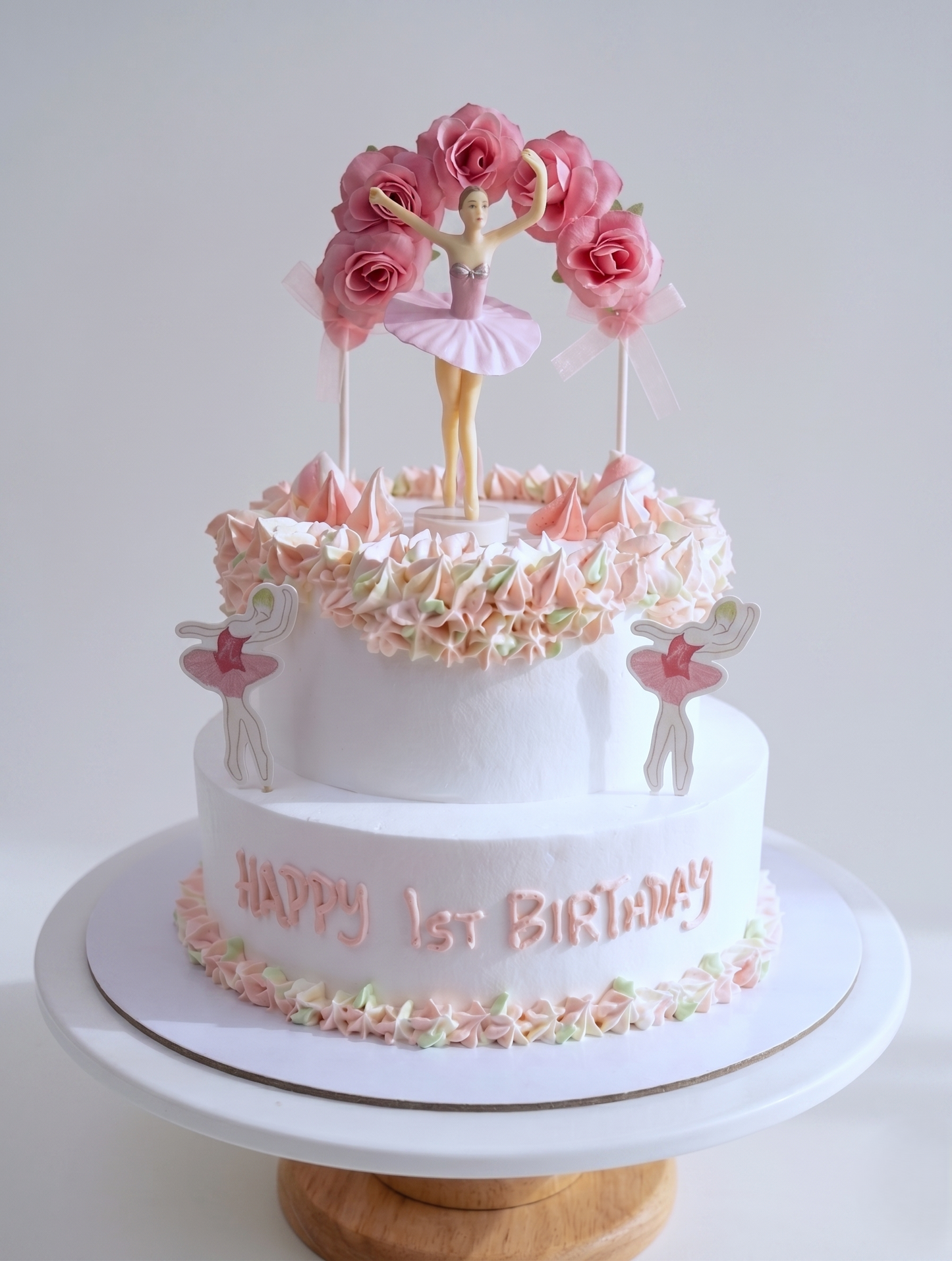 B-706 Ballerina with Flower Arch