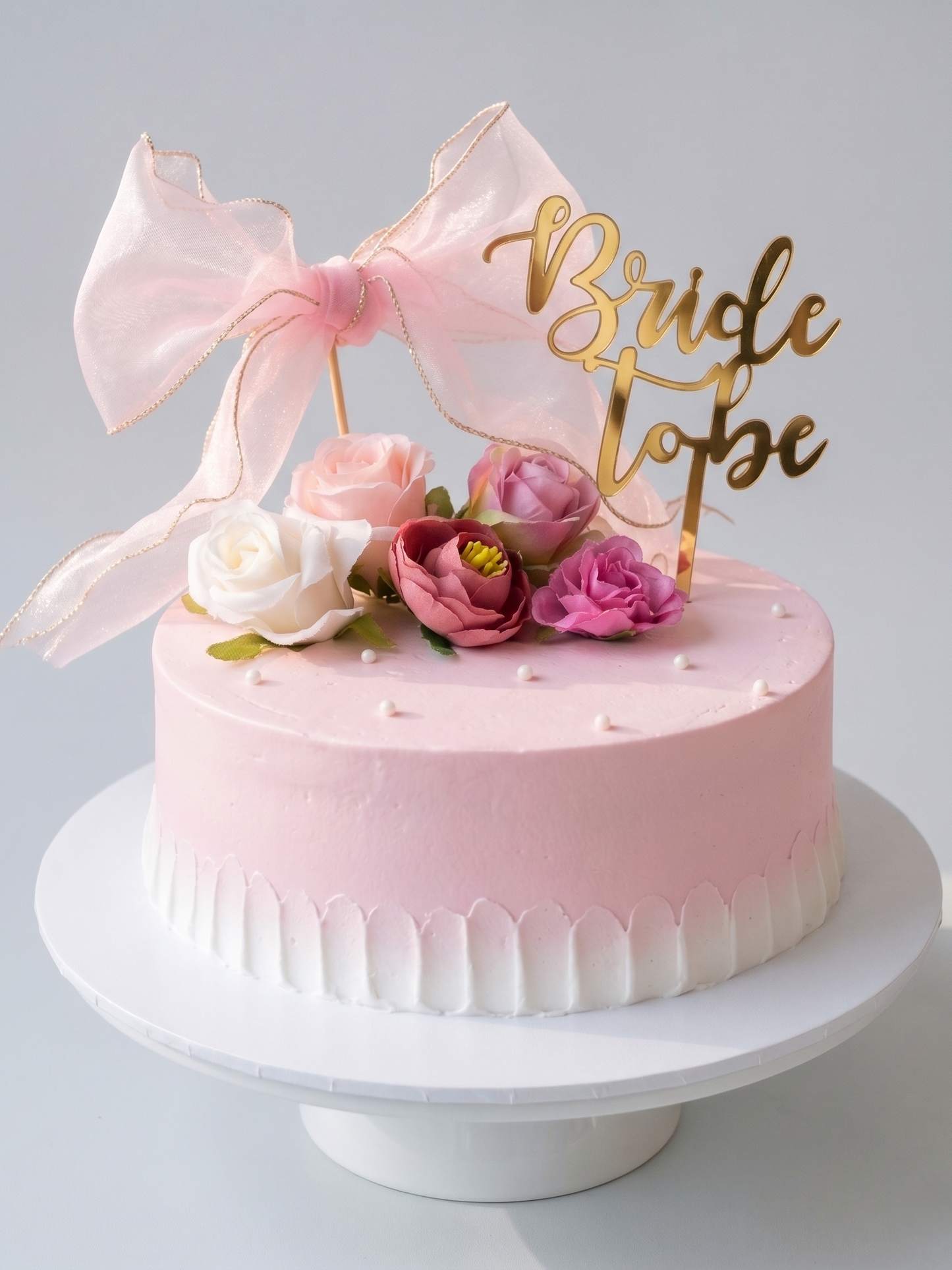 B-938 Silk Bow with Roses
