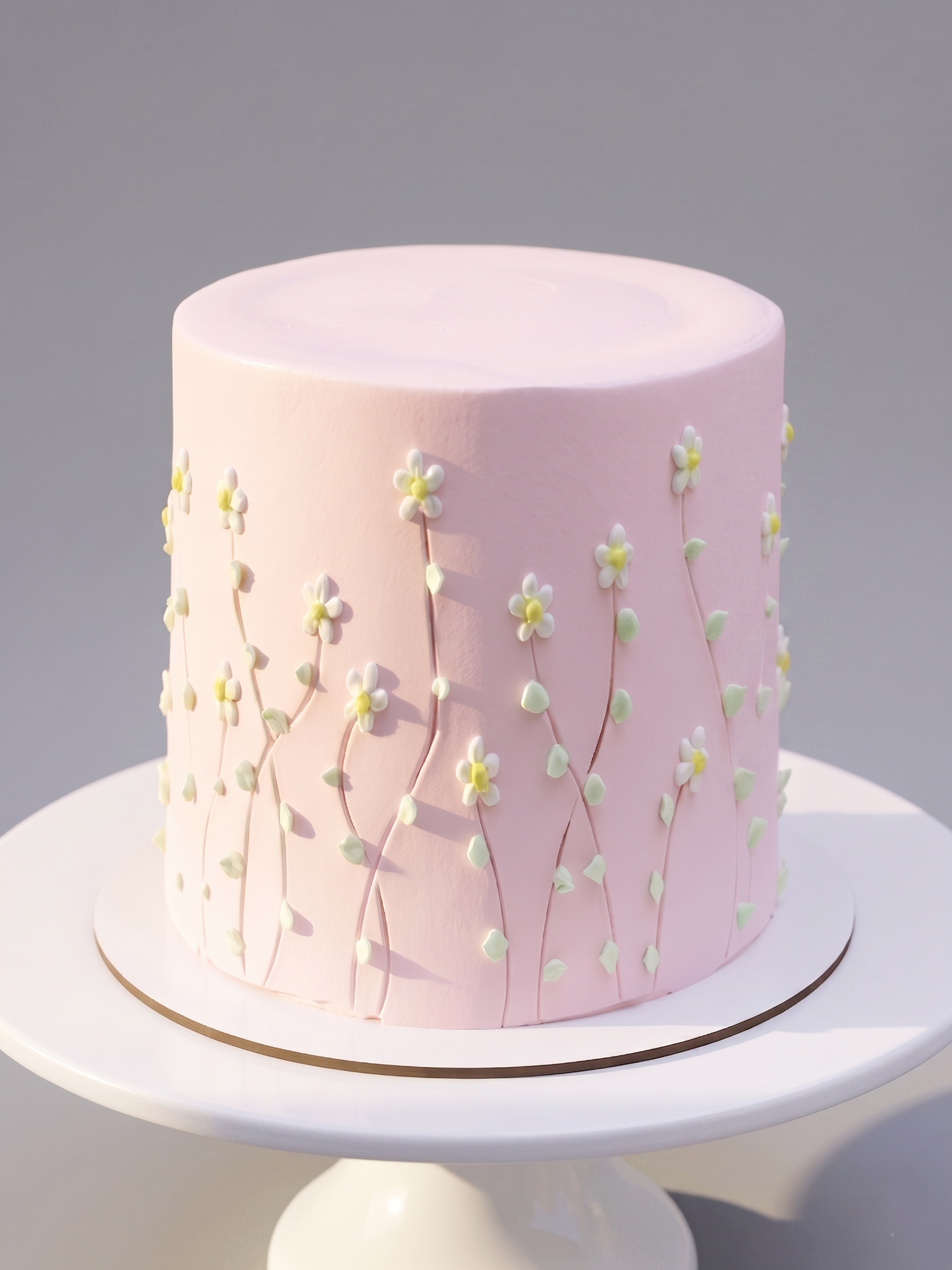 BA-017 Whimsical Wildflower Cake