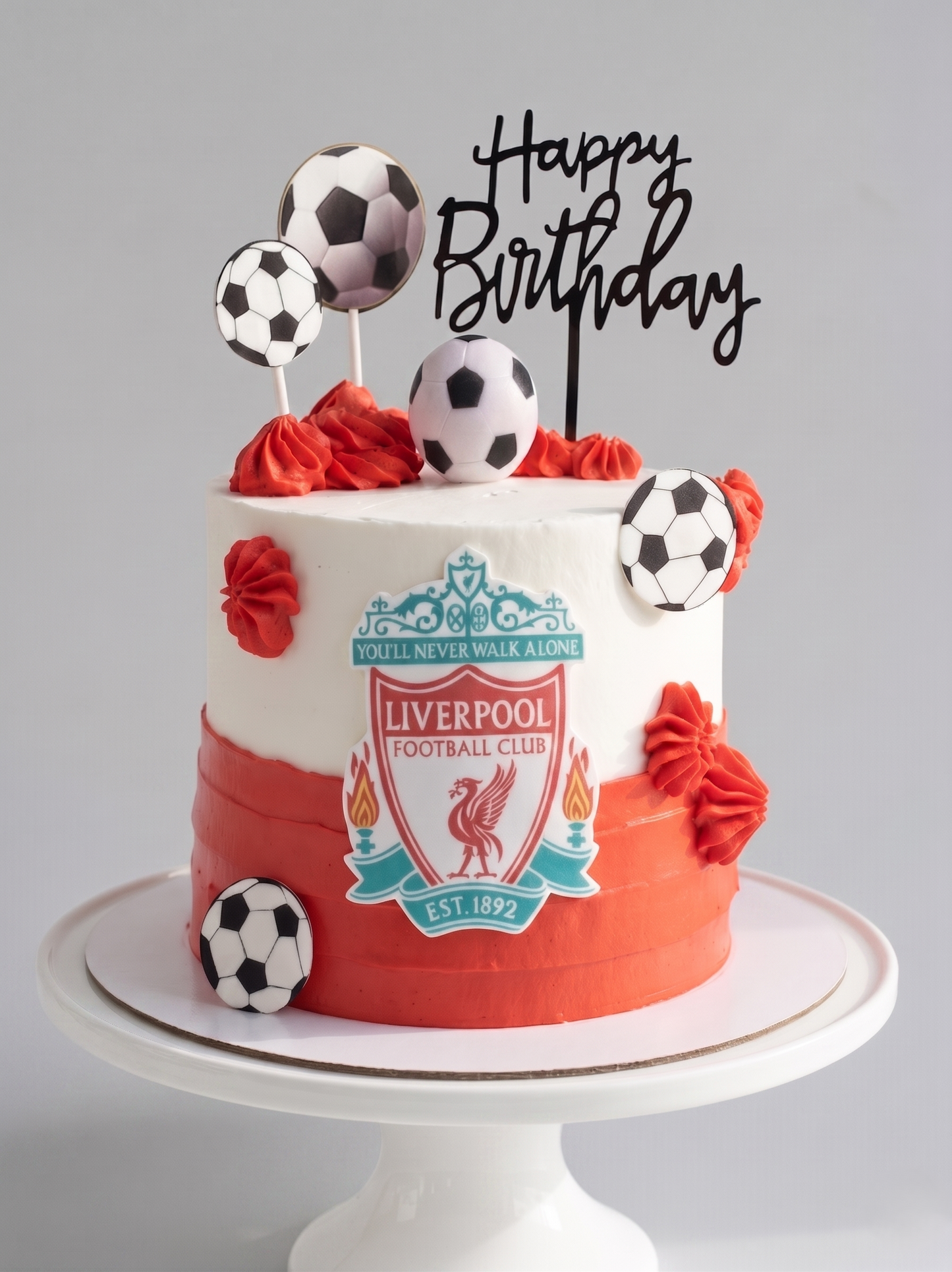 BA-022 Liverpool Soccer Cake