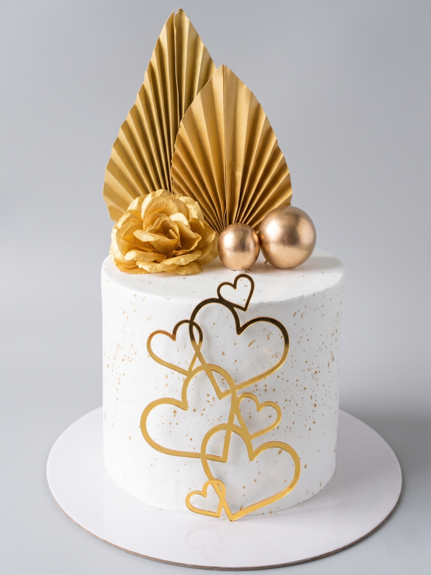 BA-122 Gold Hearts
