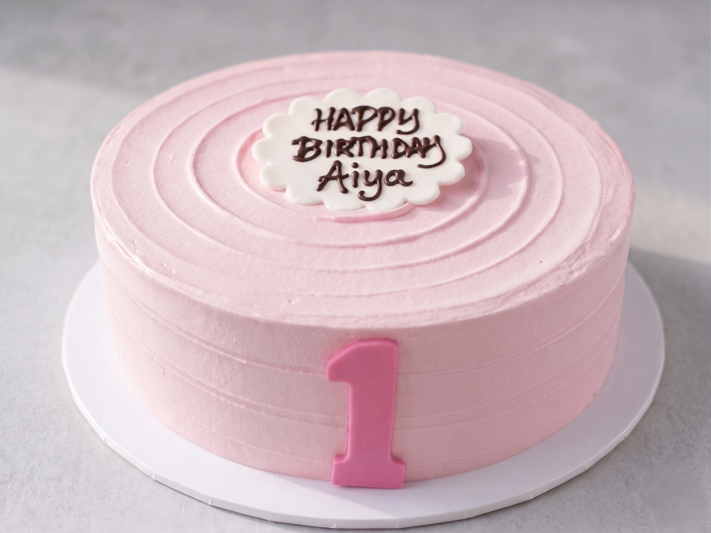 BS-041 First Birthday Smash Cake in Pink
