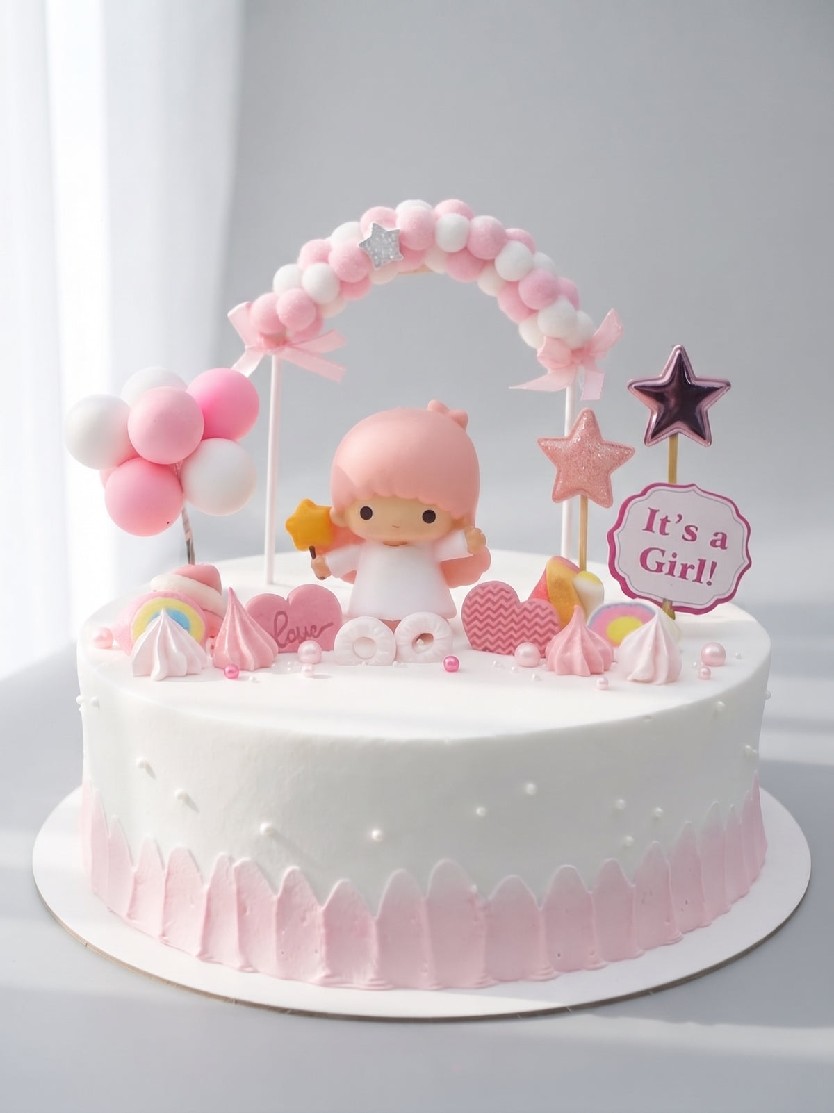 BS-116 Pon Pon Arch with Twin Star Girl