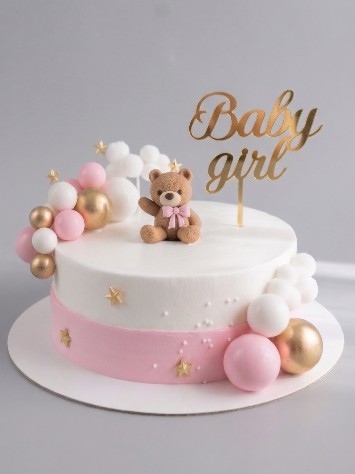 BS-120 Pink Baby Bear
