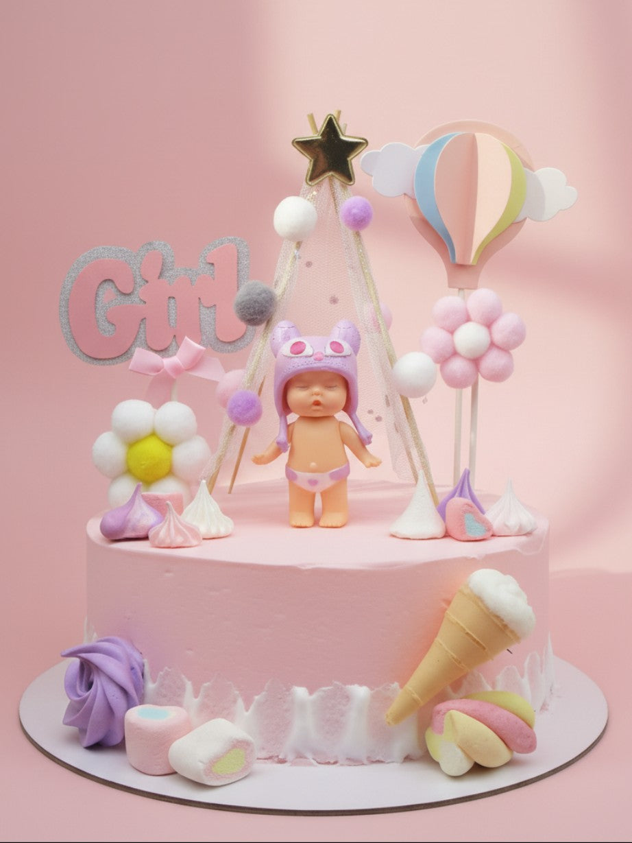 BS-142 Baby Girl with Canopy