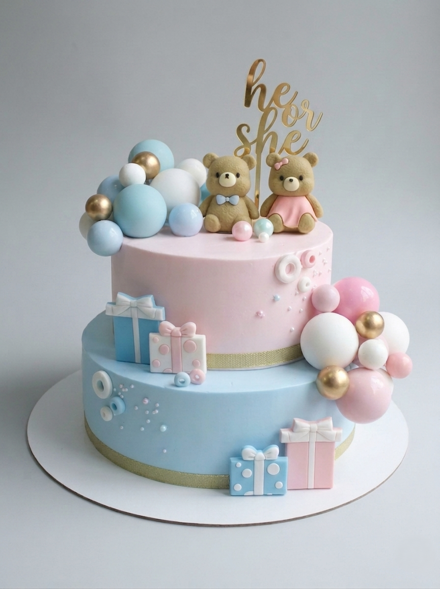 BS-246 Pink & Blue Bears