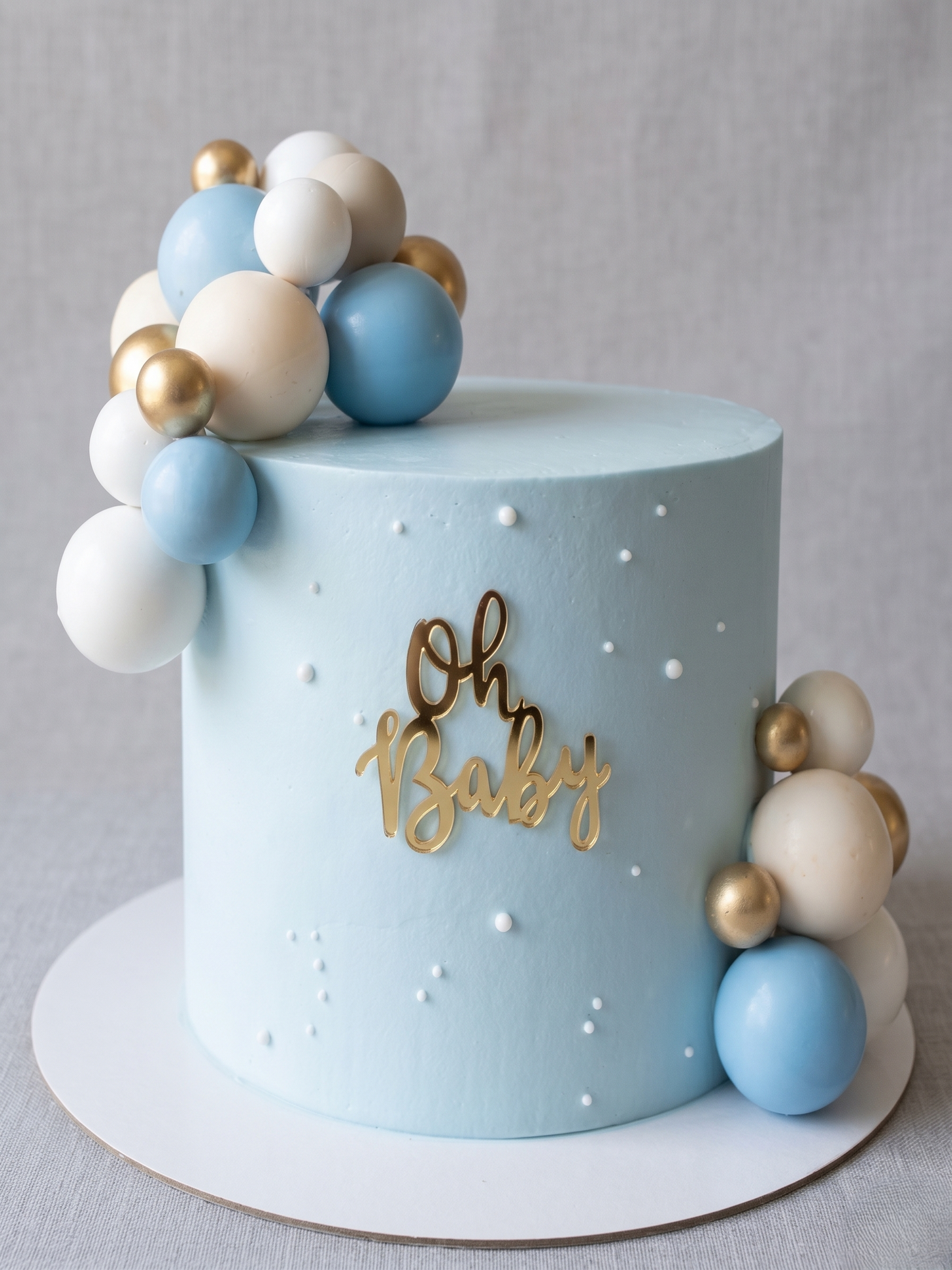 BS-318 Gold & Blue Balls