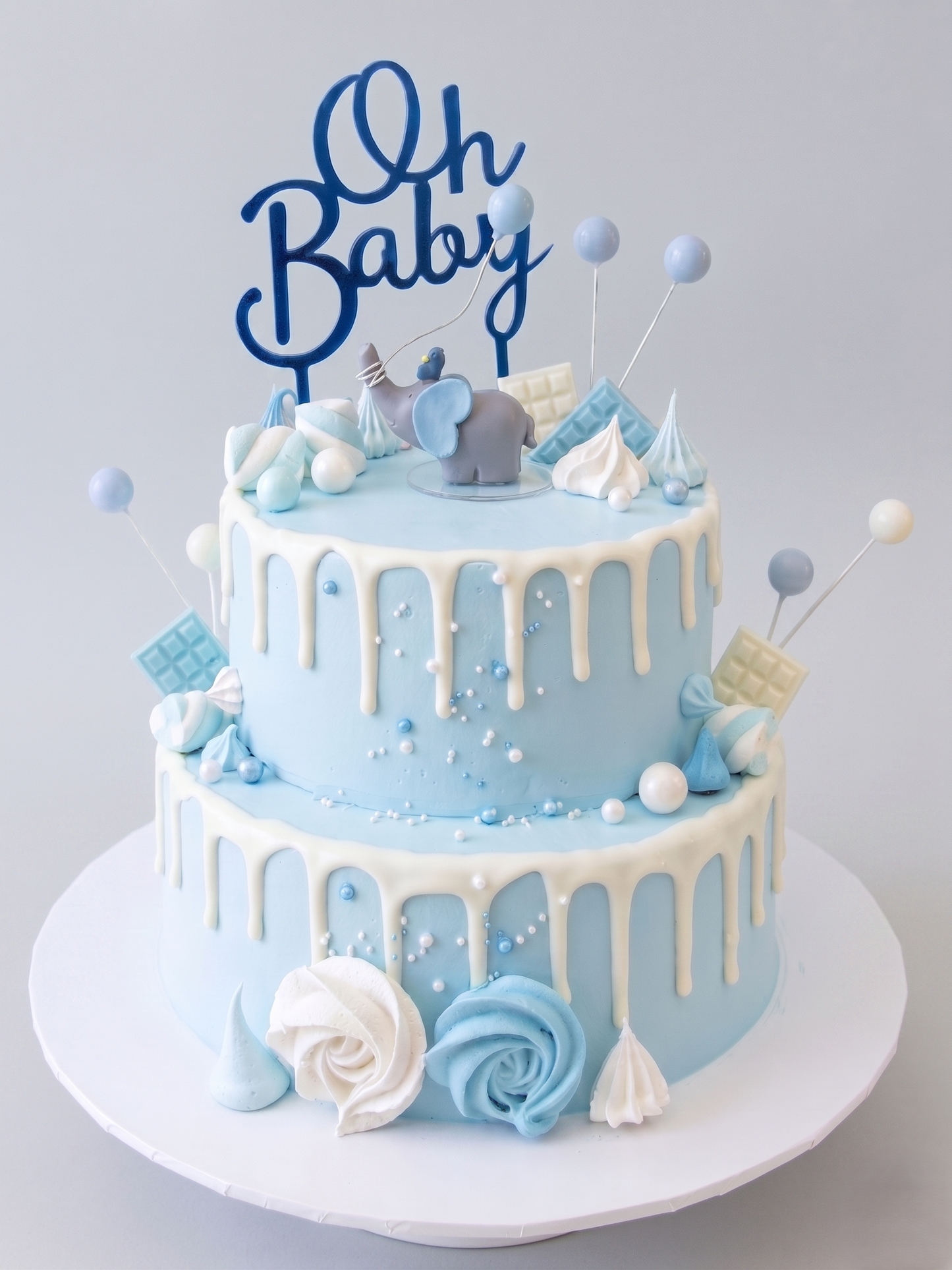 BS-413 Blue Baby Elephant