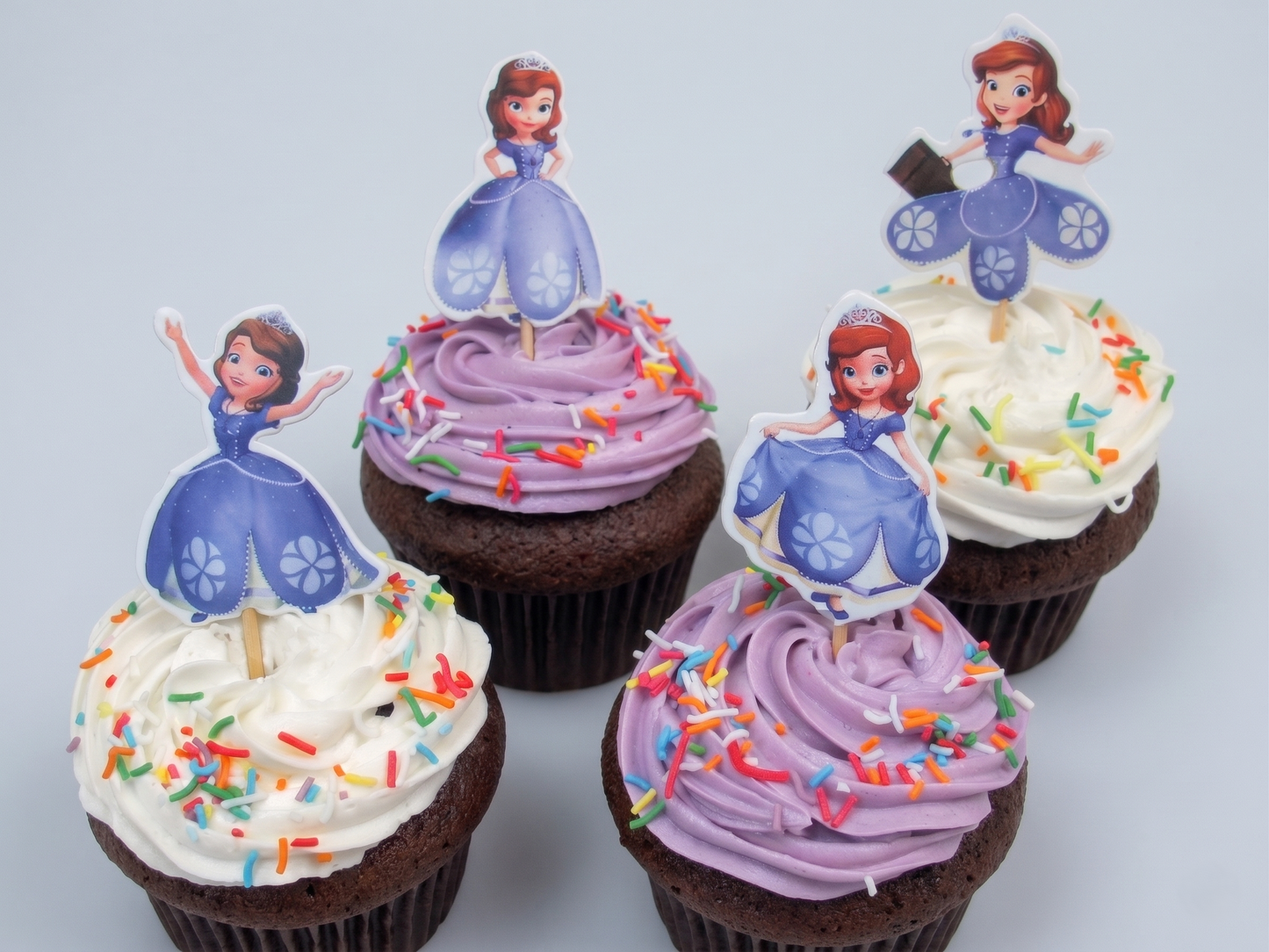 CP-162 Sofia The First Princess Pick Cupcake