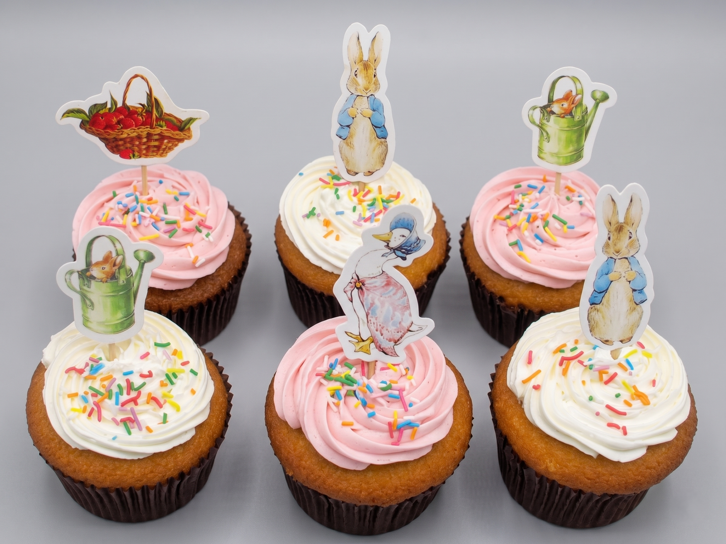 CP-163 Peter Rabbit Pick Cupcake