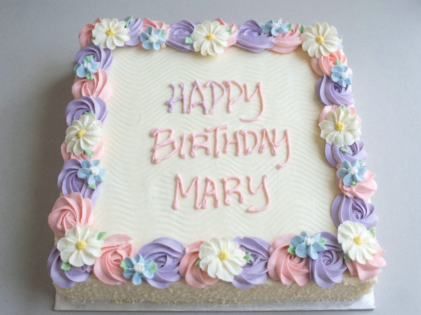 SD-246 Rosy Border With Daisies