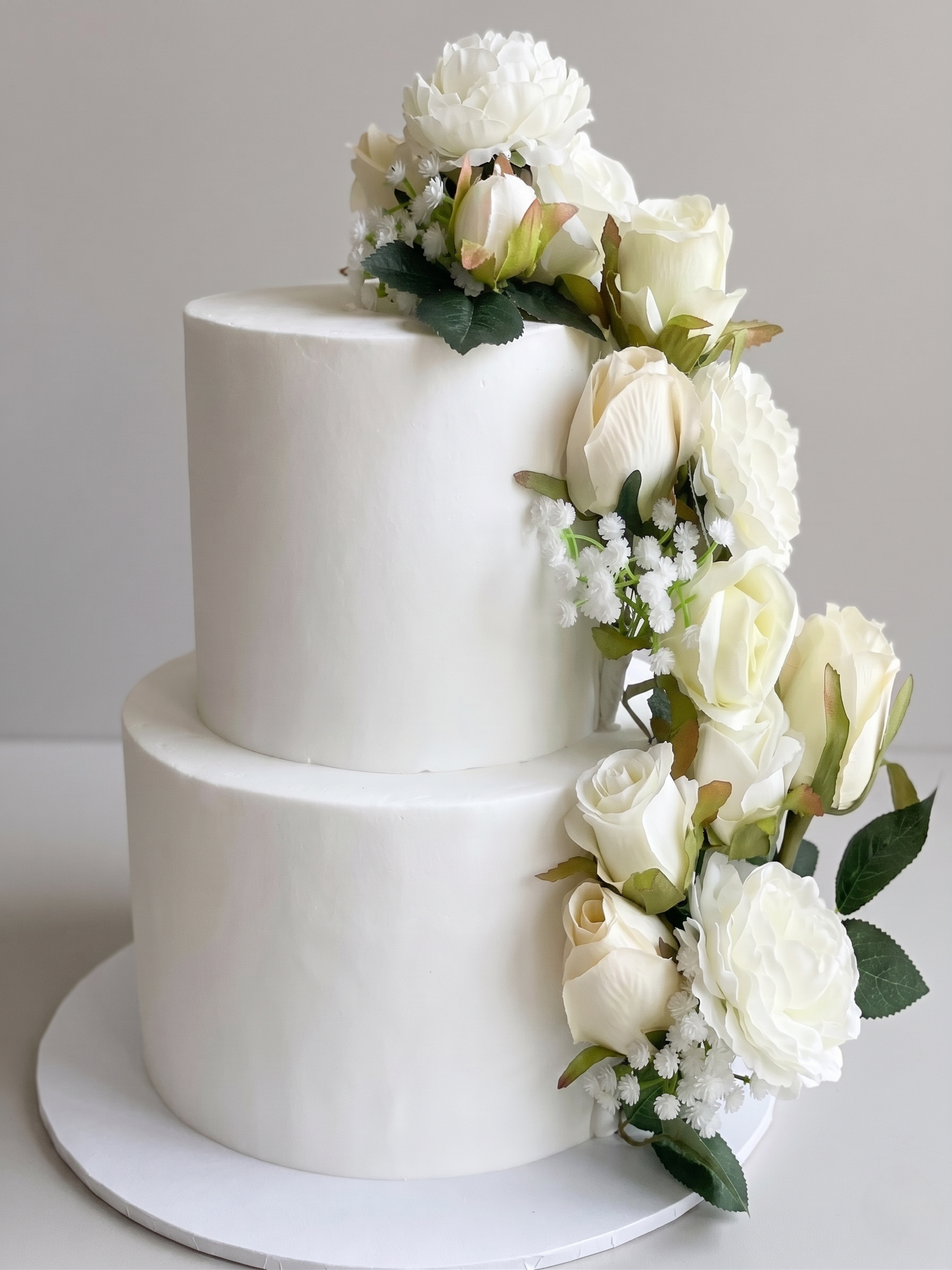 WC-218 2 Tier Double Height Cascading Artificial Flowers