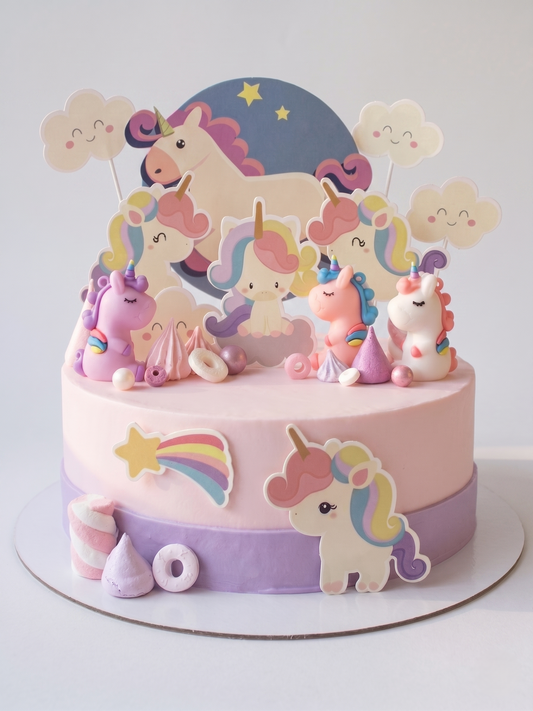 B-013 Cute  Unicorn Adventure