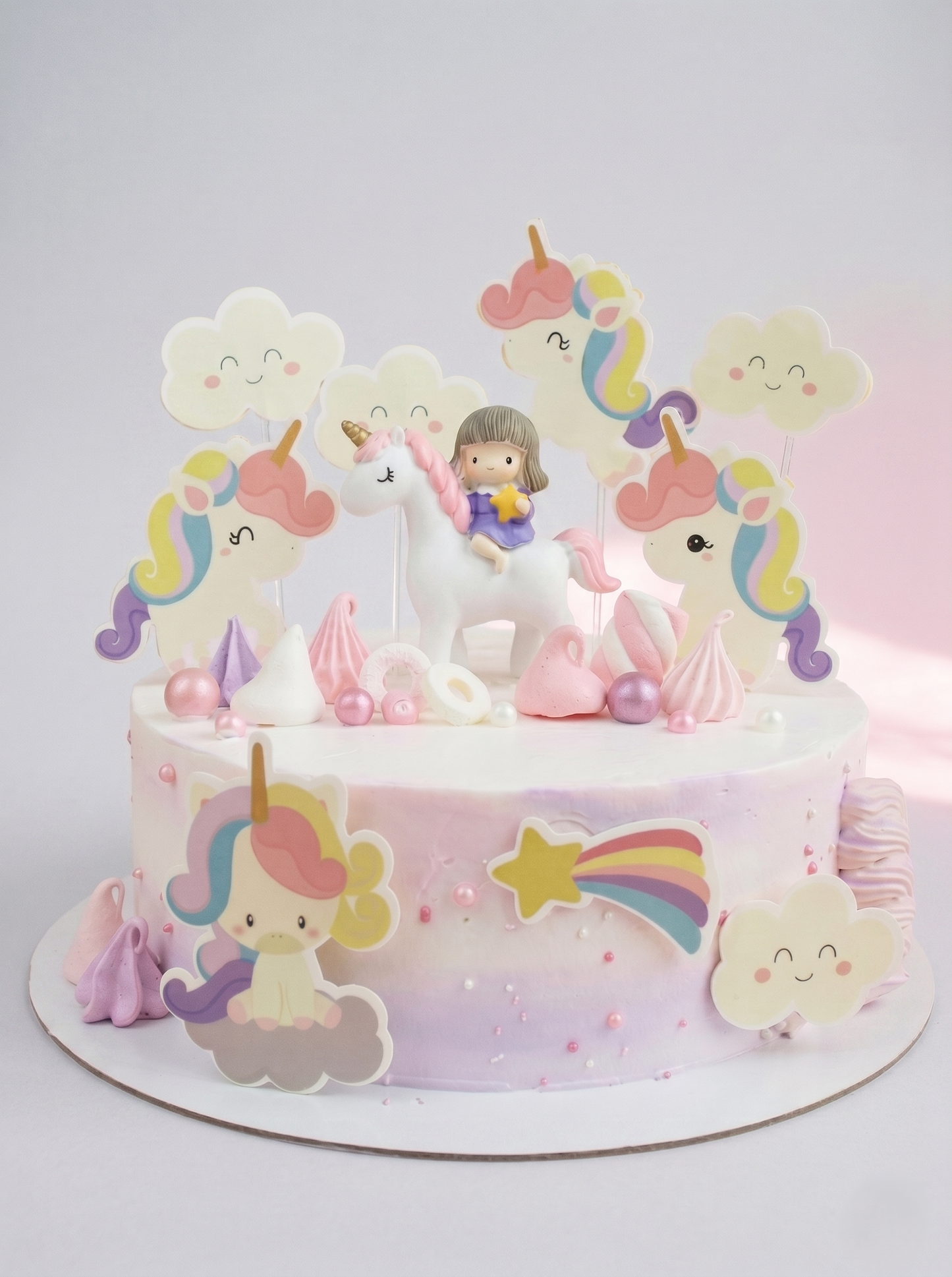 B-021  Pastel Unicorn Party