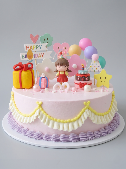 B-028 Birthday Party Girl