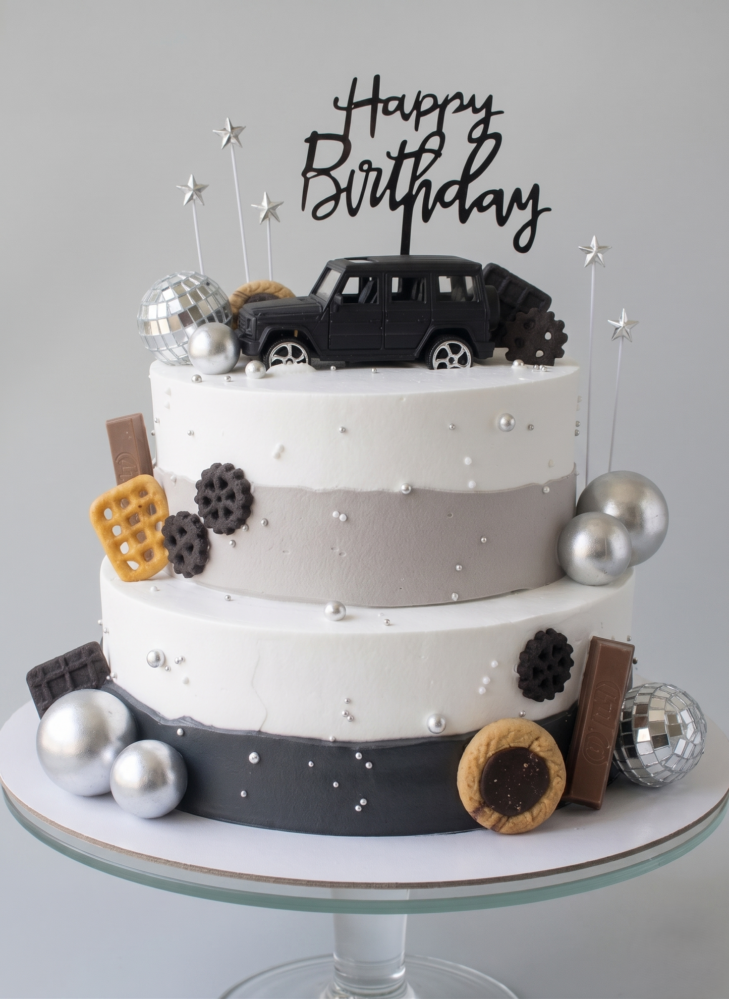 B-514 Sliver Balls with Car