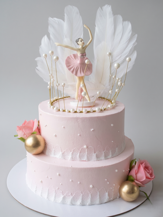 B-534 Ballerina with Angel Wing