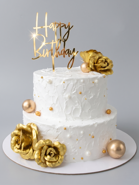 B-544 Gold Roses