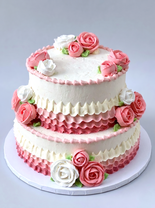 B-557  Roses Ombre