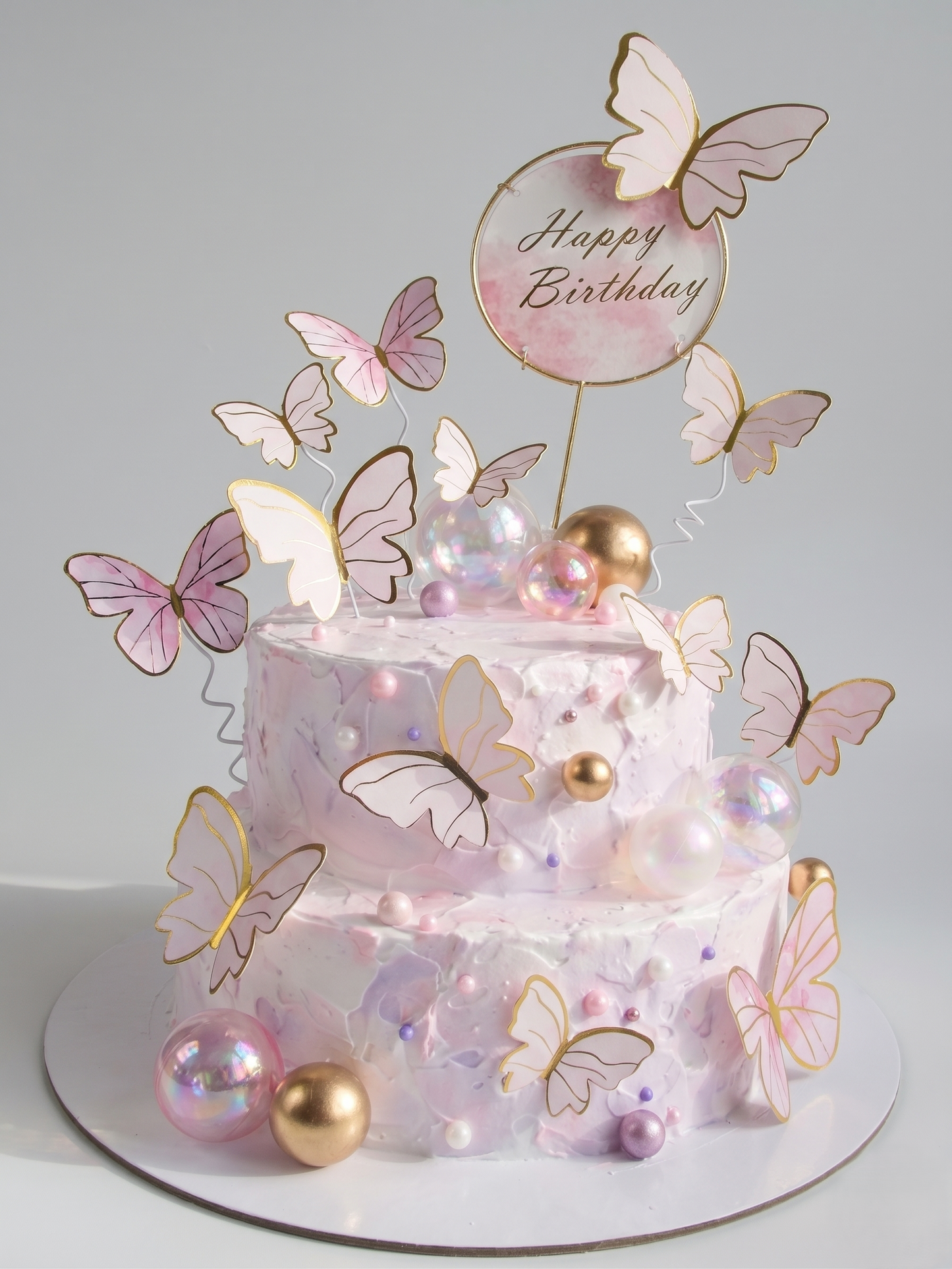 B-641 Pastel Butterflies