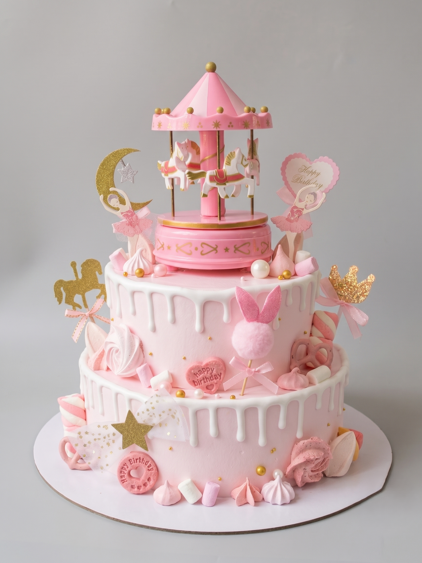 B-668 Pink Carousel