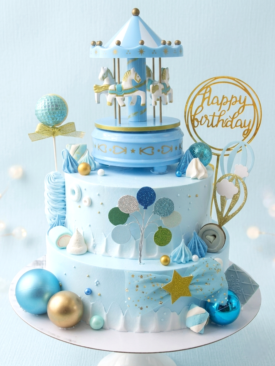 B-669 Blue Carousel