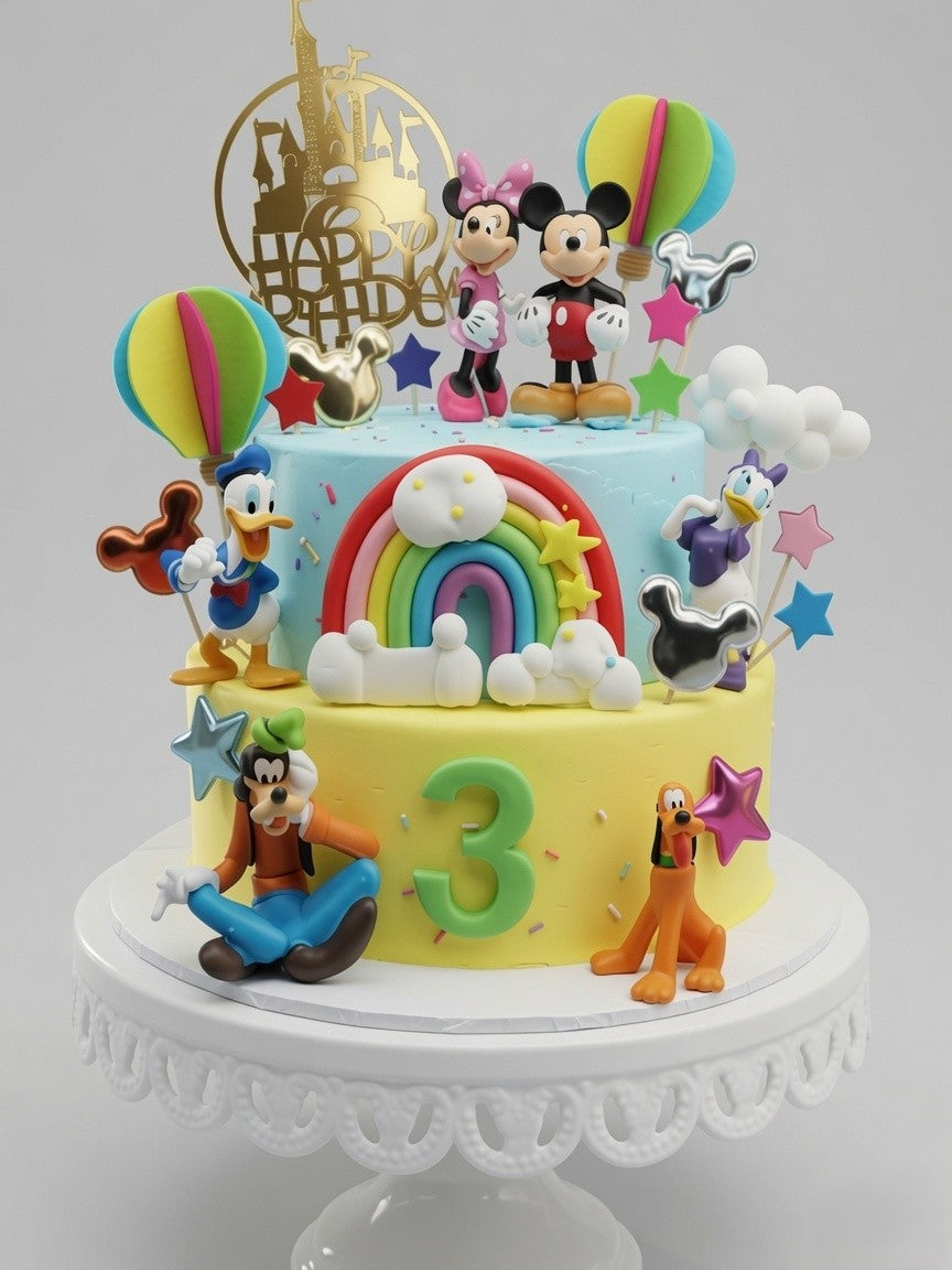 B-693  Mickey with Friends