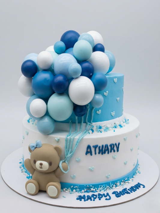 B-715  Balloons with Bear