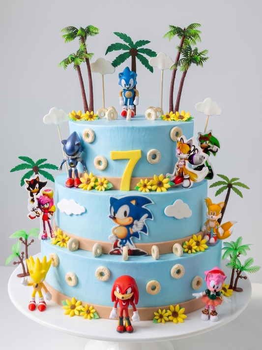 B-765  3 Tier Sonic The Hedgehog