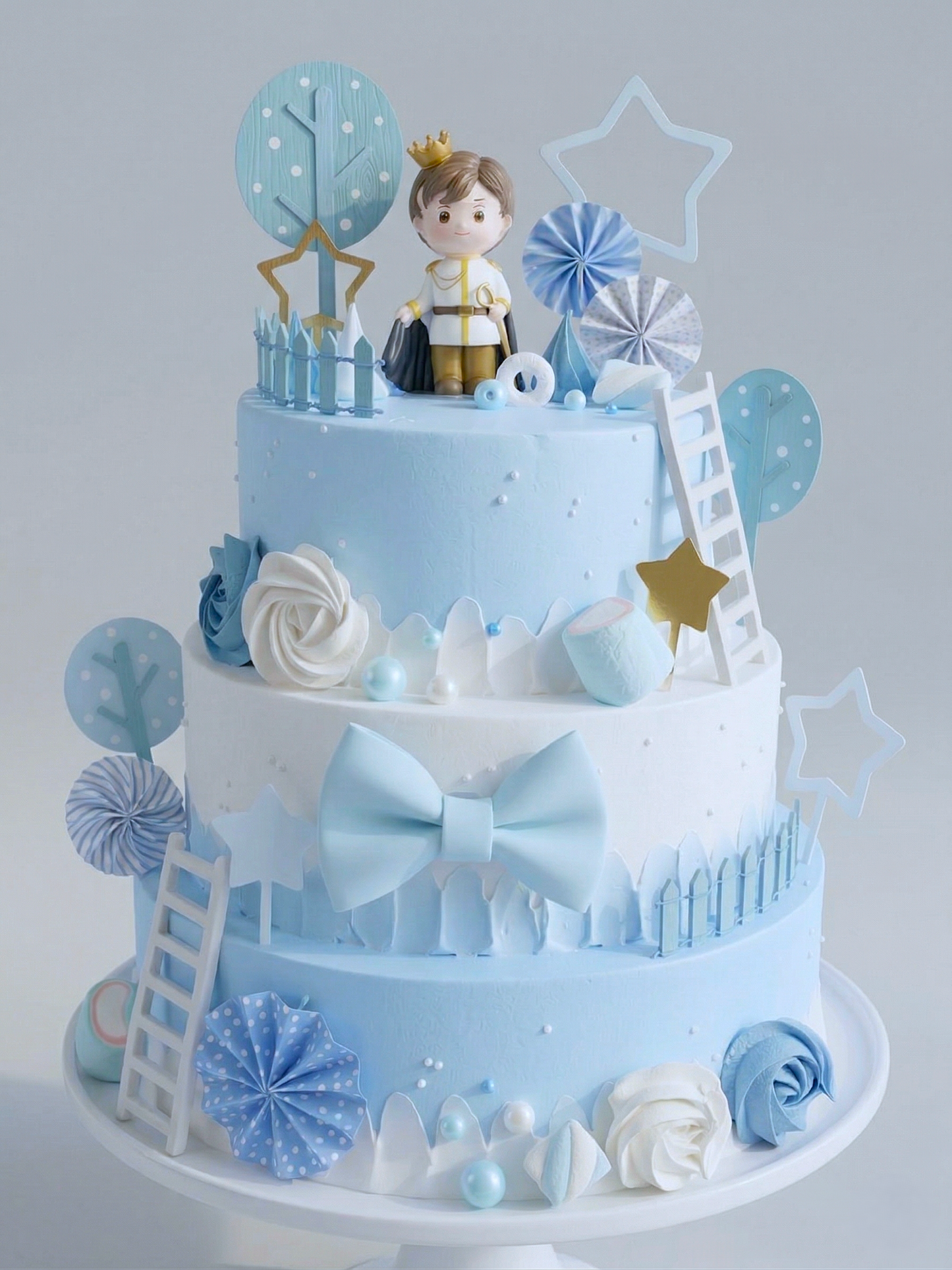B-775  3 Tier  Birthday Prince