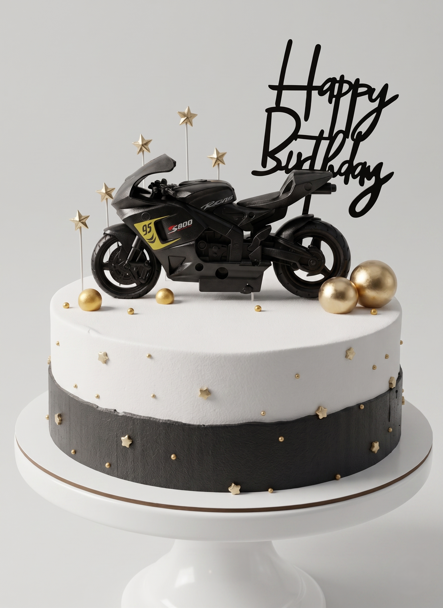 B-815 Black Motorbike