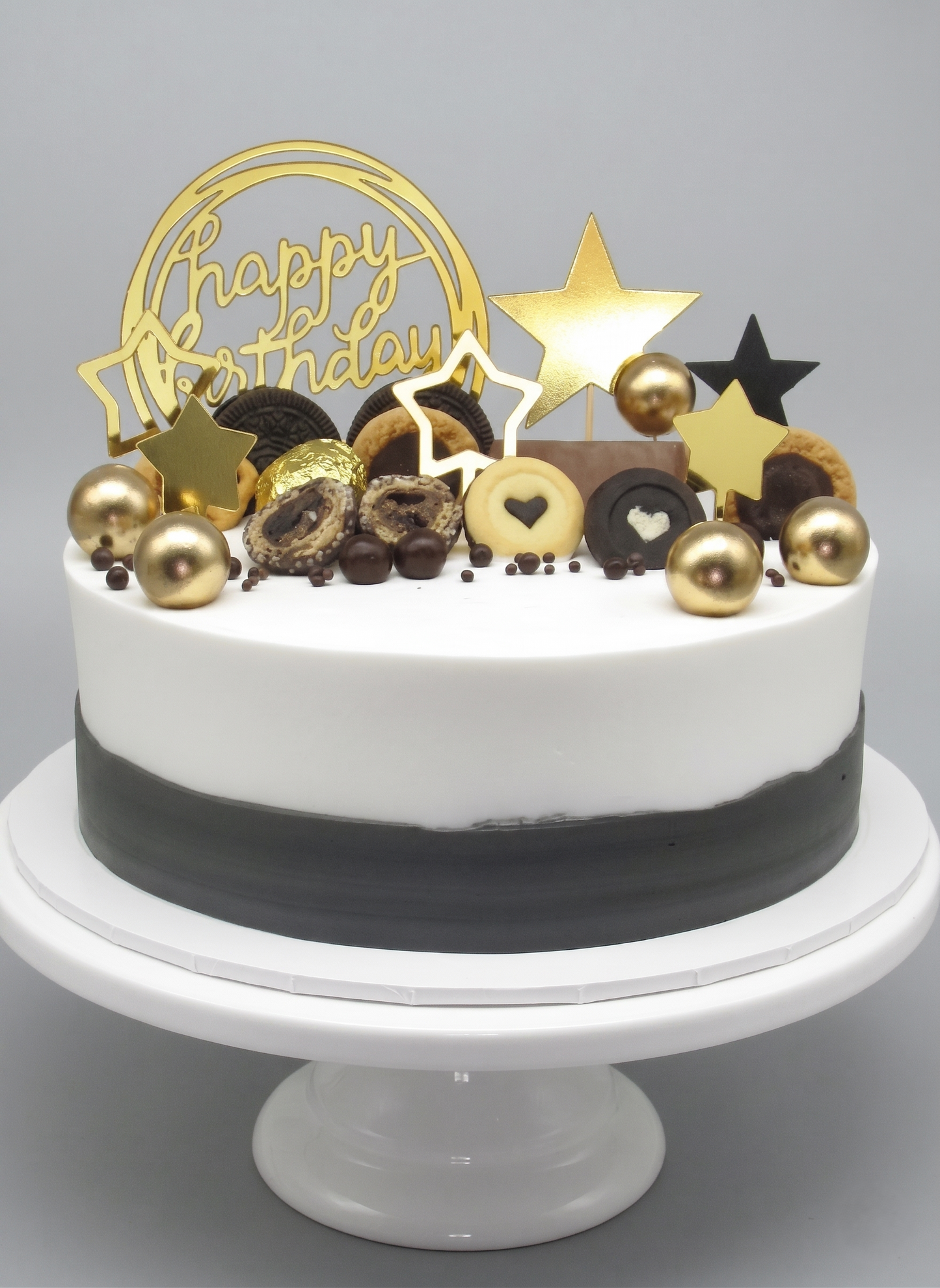B-821 Black & Gold #2