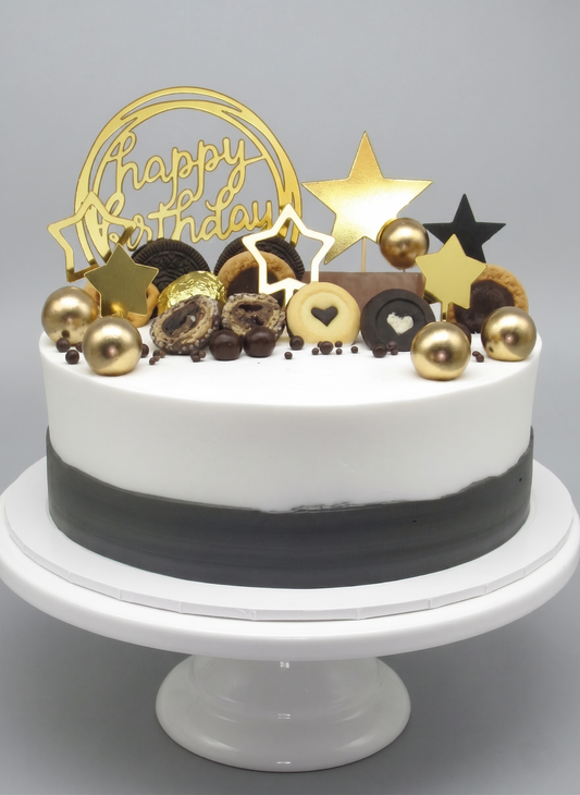 B-821 Black & Gold #2