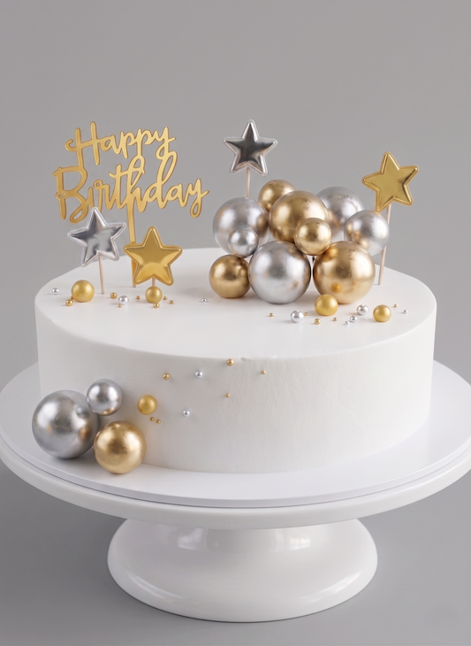 B-828 Gold And Silver