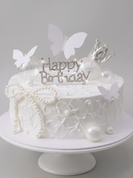B-909 White Butterflies