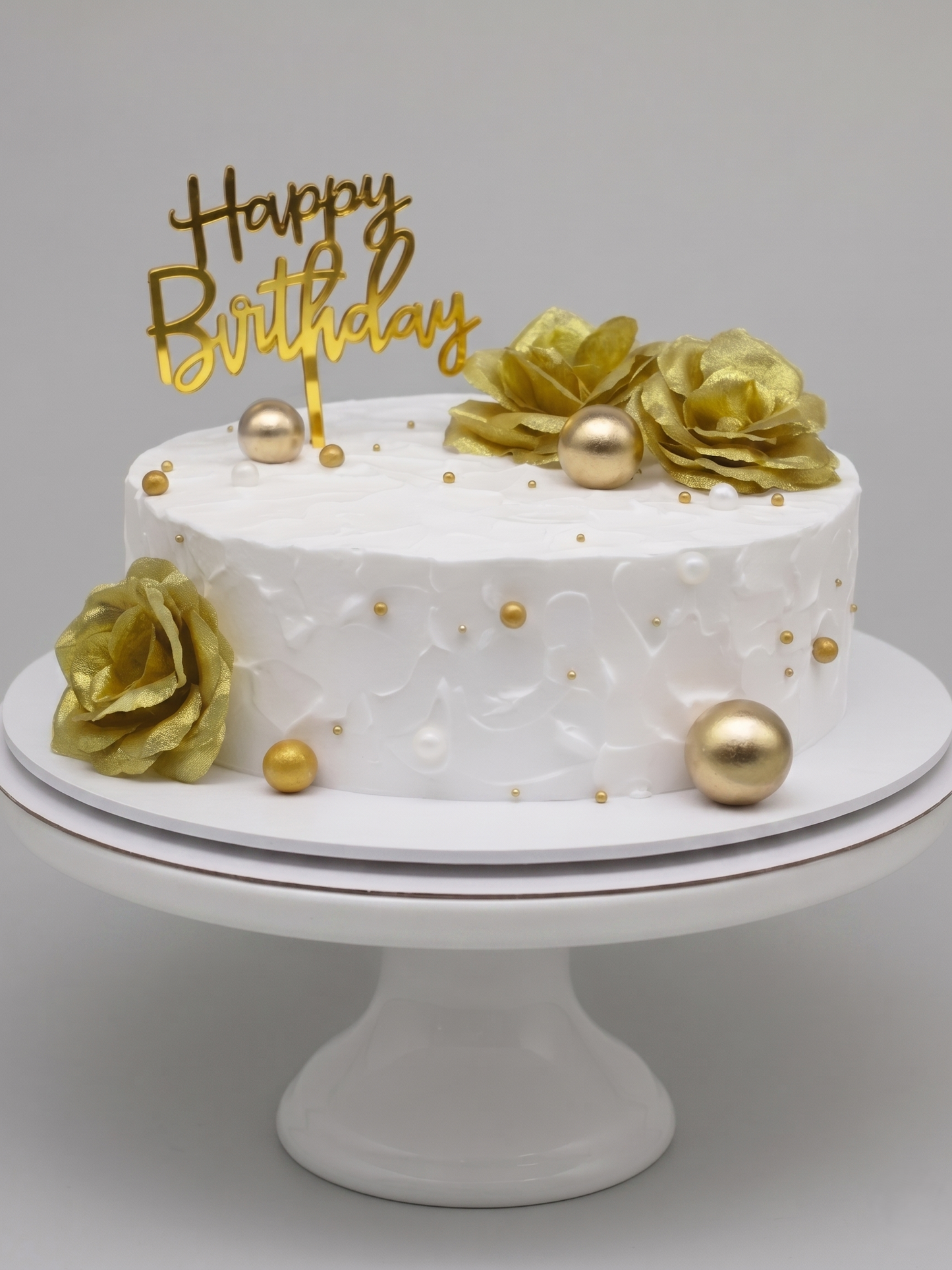B-935 Gold Flowers