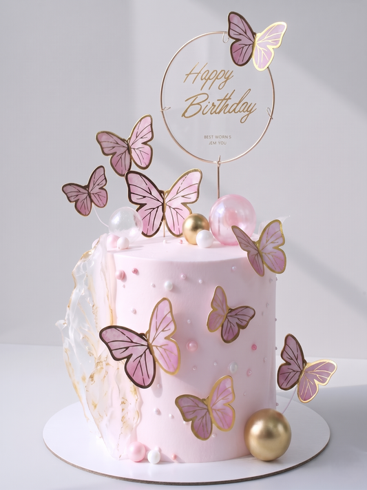 BA-016 Enchanted Flutter Cake