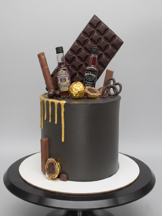 BA-021 Decadent Gold & Chocolate