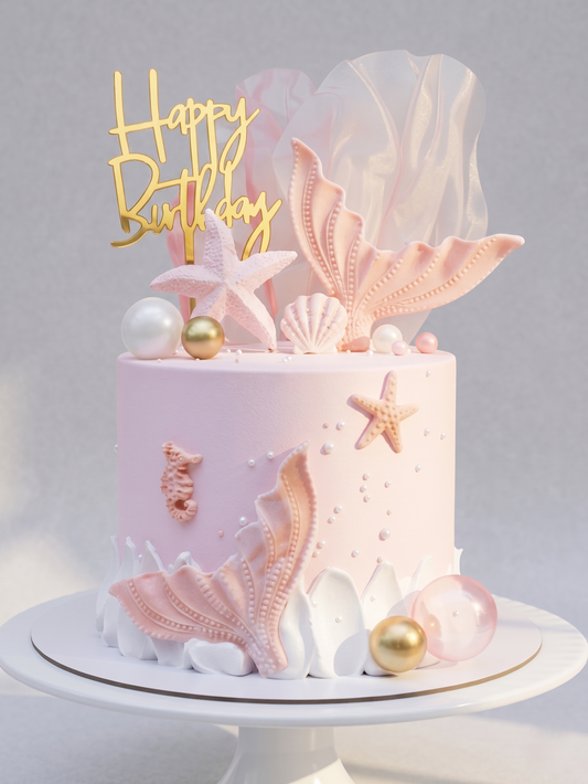 BA-053 Pink Mermaid Tail