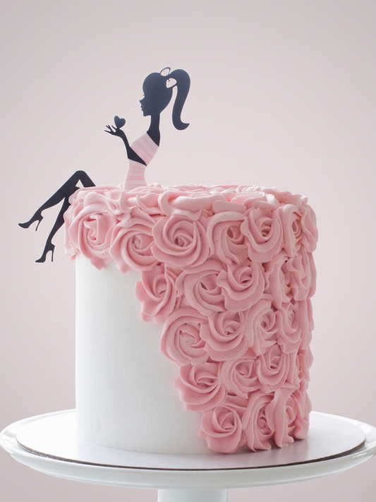 BA-077 Pink Lady Silhouette