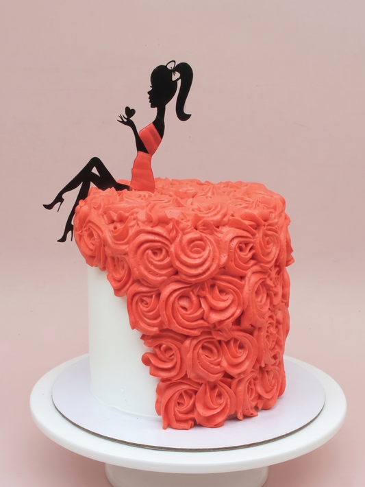 BA-078 Red Lady Sihouette