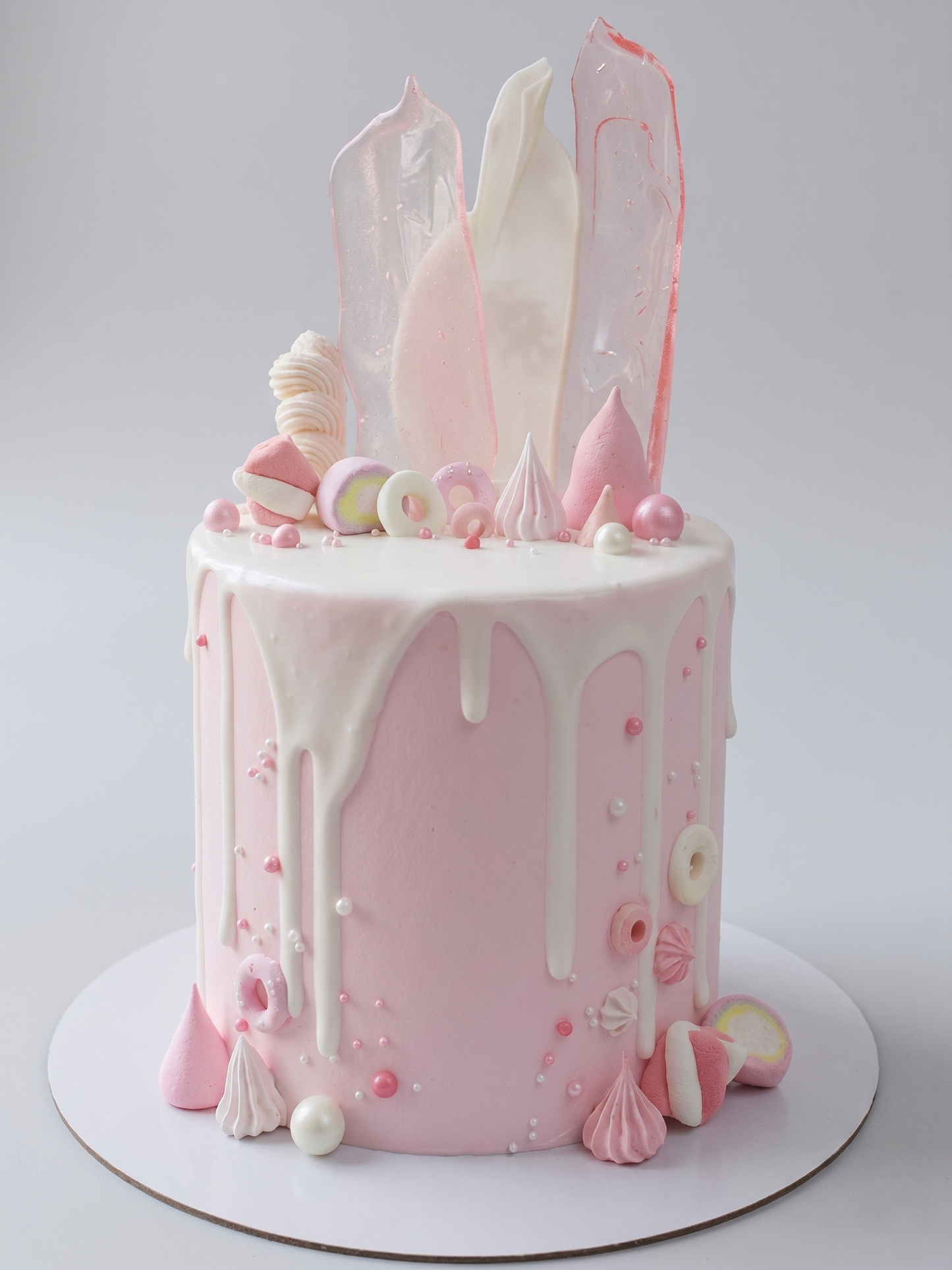 BA-086 Pink Tone Drip Cake