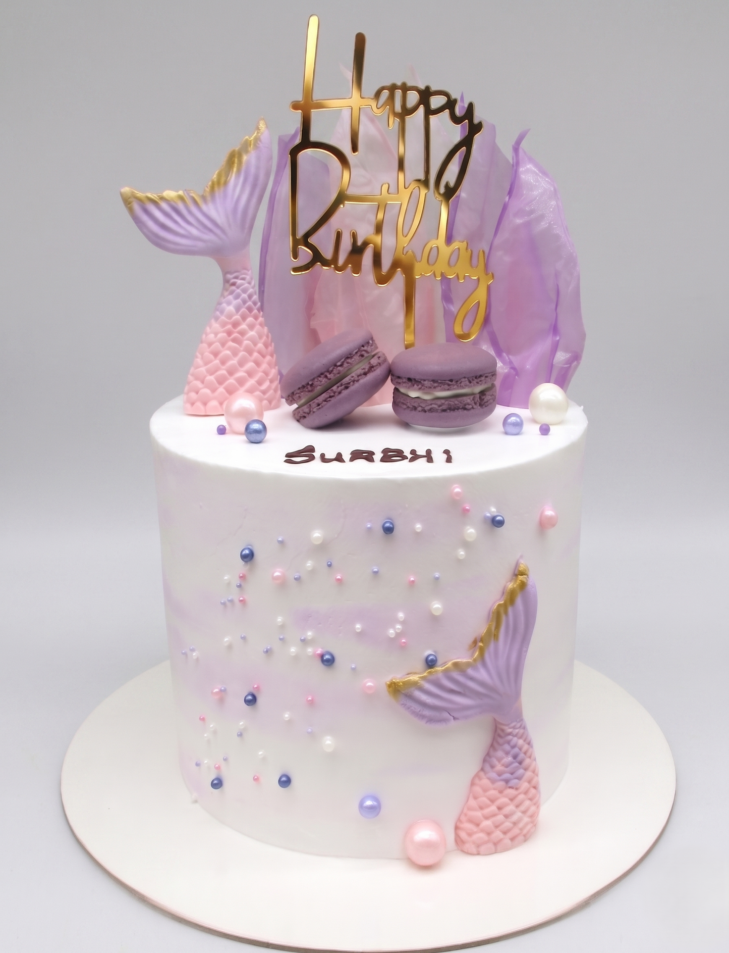 BA-127 Purple Mermaid Tail