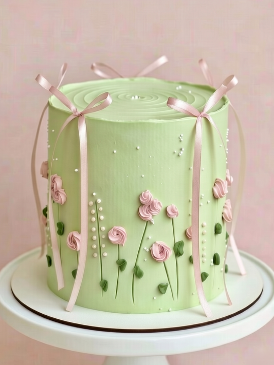BA-131 Spring Blossom with Ribbon