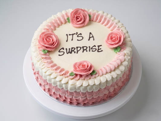 BS-004 Pink Petal Ombre with Roses