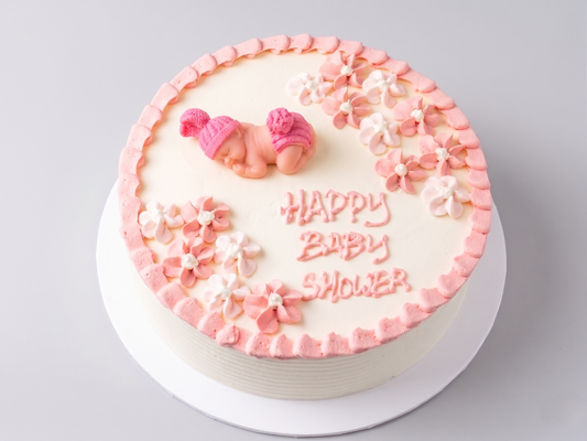 BS-010 Baby Girl with Pink Blossoms
