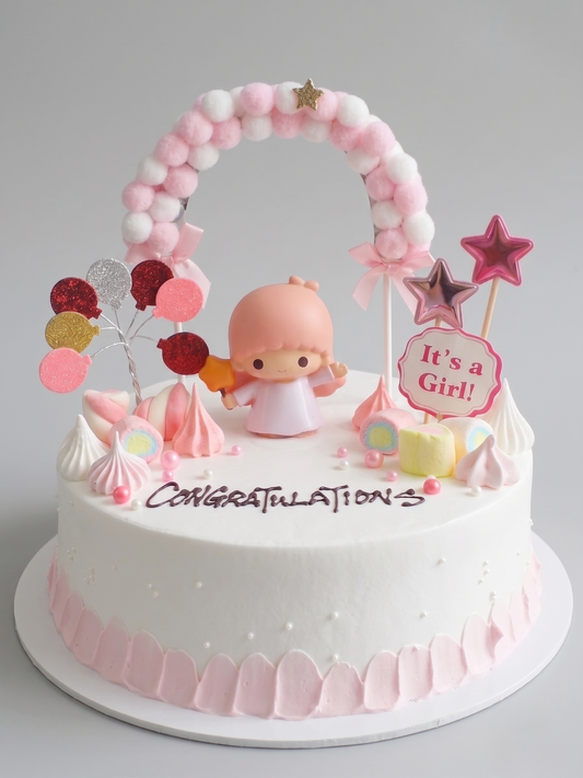 BS-116 Pon Pon Arch with Twin Star Girl